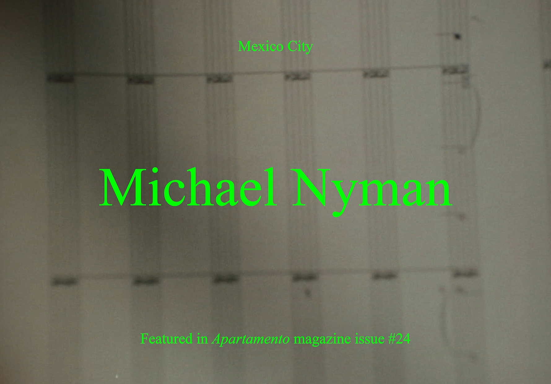 Michael Nyman